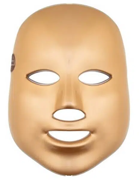 Palsar 7 Ošetrujúca LED maska na tvár zlatá (LED Mask 7 Colors Gold)