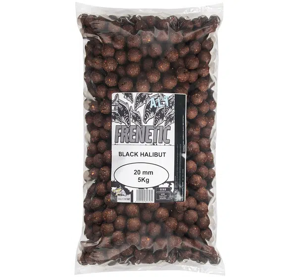 Carp only boilies frenetic a.l.t. black halibut 5 kg-20 mm
