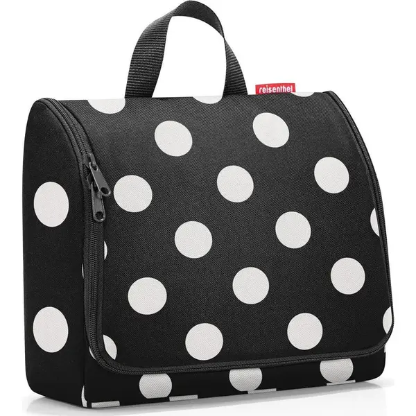 Toaletní taška Reisenthel Toiletbag XL Dots White