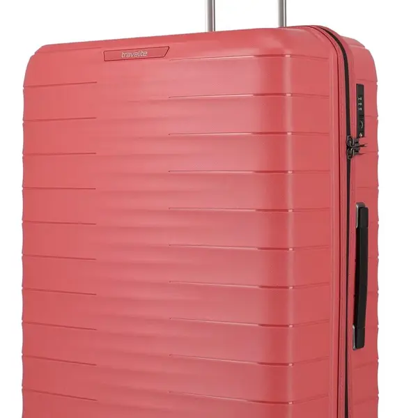Velký skořepinový kufr Travelite Mooby L Red