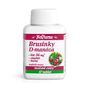 MEDPHARMA Brusinky D-manóza 37 tablet