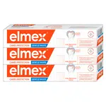 ELMEX Caries Protection Whitening Zubní pasta proti zubnímu kazu 3x 75ml