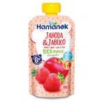 HAMÁNEK Jahoda s jablkem 6m+ 100 g