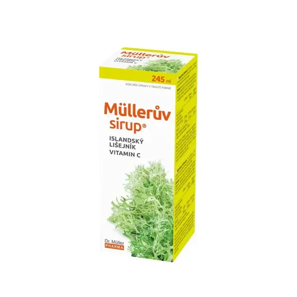 Dr. Müller Müllerův sirup s islandským lišejníkem a vitaminem C 245 ml