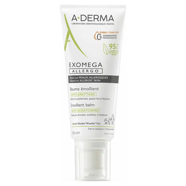 A-DERMA Exomega Allergo Emolienční balzám 200 ml