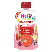 HIPP Smoothie jablko banán červené ovoce BIO 120 ml