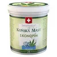 SWISSMEDICUS  Koňská mast s konopím chladivá 250 ml