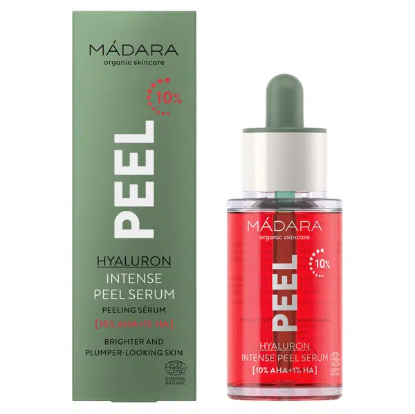 MÁDARA PEEL Hyaluronové intenzivní peelingové sérum s AHA kyselinami 30 ml