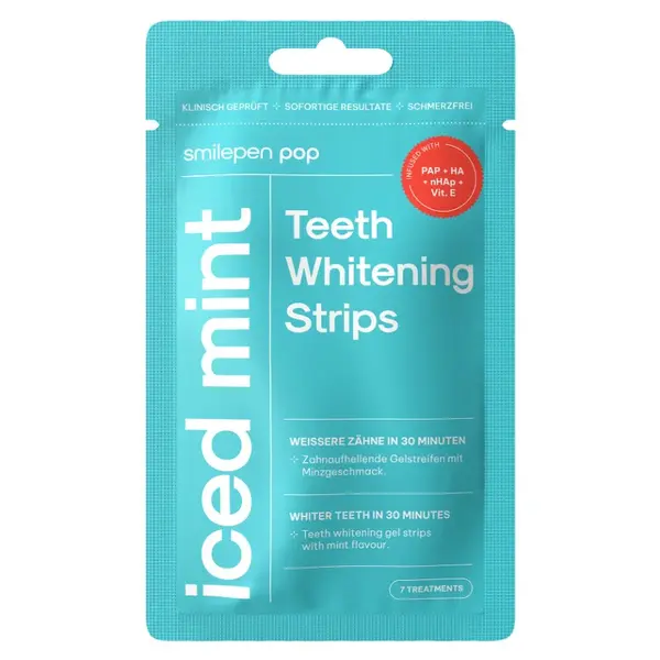 SMILEPEN Pop  Bělící pásky Iced Mint 7 x 2 kusy