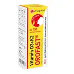 OROFAST Vitamín D3 + K2 sublinguální sprej 30 ml