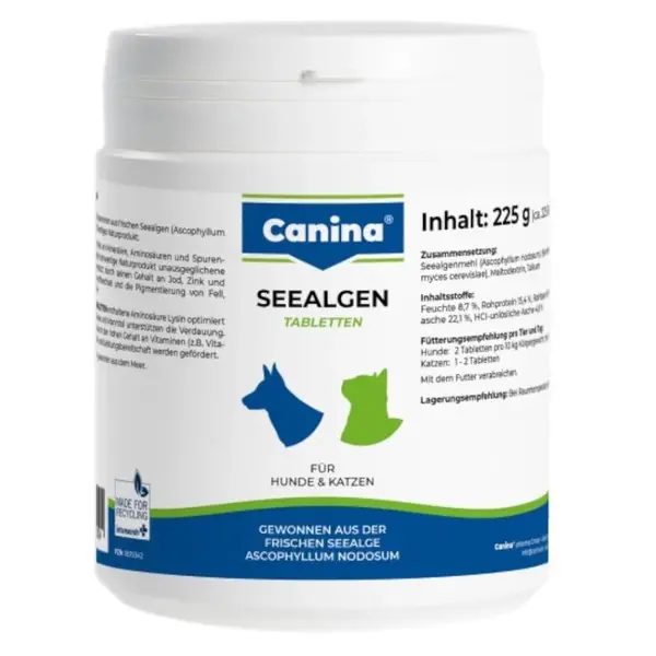 CANINA Mořská řasa 225 tablet