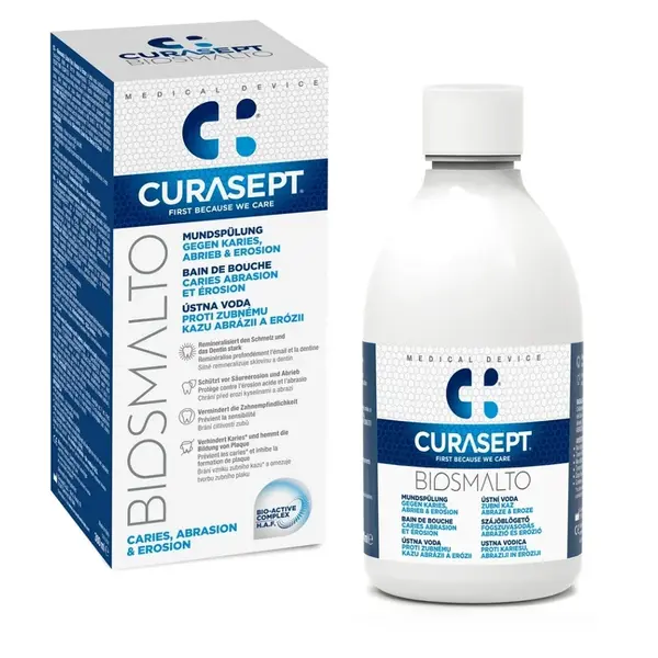 CURASEPT Biosmalto caries abraze & eroze ústní voda 300 ml