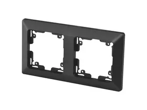 Rámeček dvojnásobný EMOS A6004.5 antracit