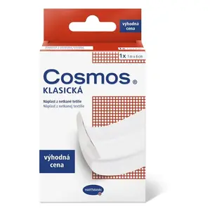 COSMOS Klasická náplast  z netkané textilie 1 m x 6 cm