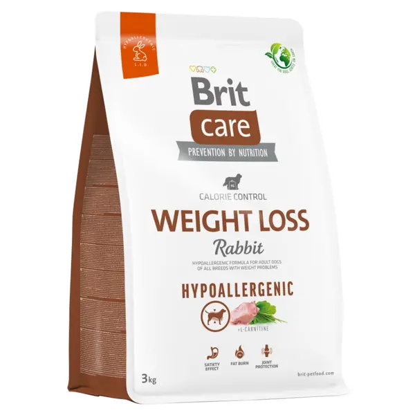 BRIT Care Hypoallergenic Weight Loss granule pro psy, Hmotnost balení: 12 kg
