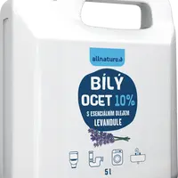 ALLNATURE Bílý ocet 10 % s vůní levandule 5 l