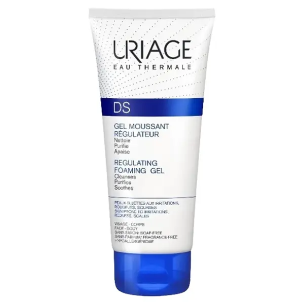 URIAGE DS Čisticí gel pro suchou a podrážděnou pokožku 150 ml