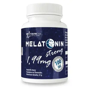 NUTRICIUS Melatonin strong 1,99 mg 100 tablet