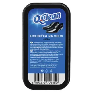 Q-CLEAN Houbička na boty černá 1 ks