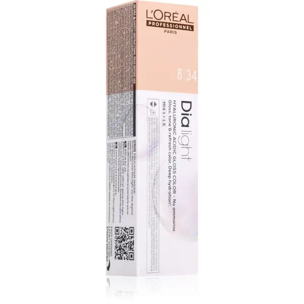 L’Oréal Professionnel Dia Light barva na vlasy odstín 8.34 60 ml