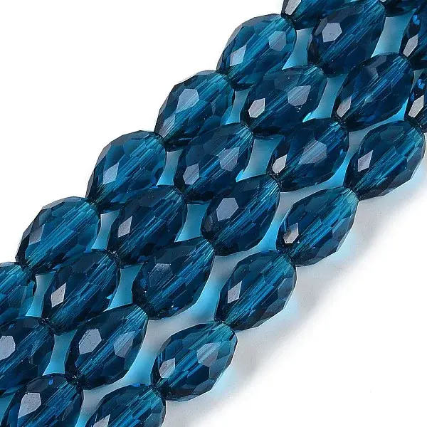 Transparent Glass Beads Strands