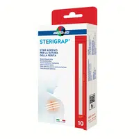 MASTER AID Sterigrap Náplasťové stehy sterilní 100 x 6 mm 10 kusů
