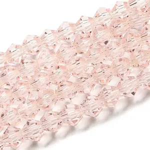 Transparent Glass Beads Strands