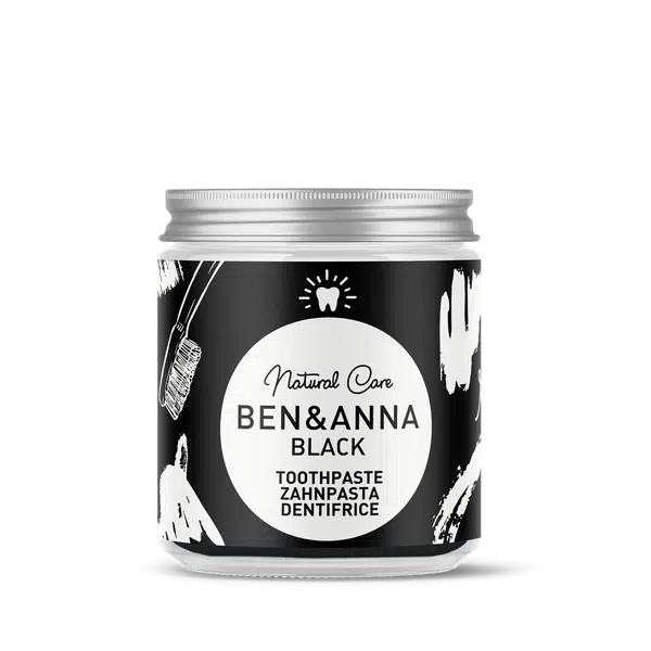 BEN & ANNA Zubní pasta pro bělení zubů s aktivním uhlím 100 ml
