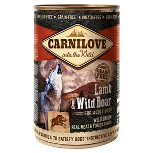 CARNILOVE Dog lamb & wild boar grain free pro psy 400 g