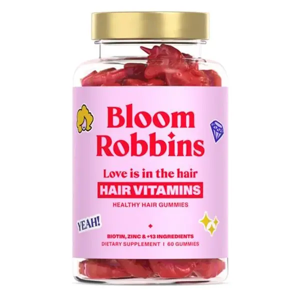 BLOOM ROBBINS Love is in the hair gummies 60 kusů