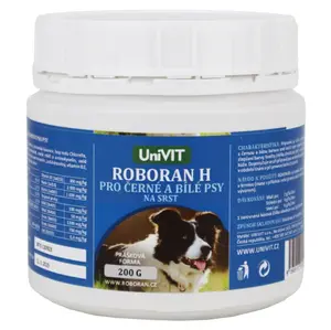 ROBORAN H pro psy černé a bílé prášek 200 g