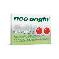 NEO-ANGIN Bez cukru rozpustné pastiky v ústech 24 kusů
