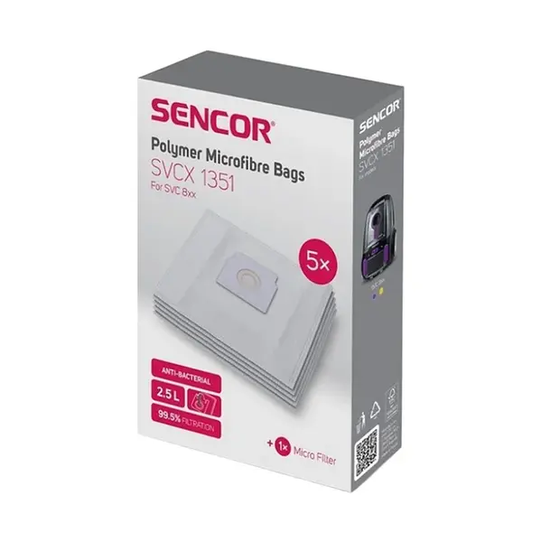 SENCOR Sáček Micro SVCX 1351 5 kusů