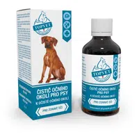 TOPVET Čistič očního okolí pro psy 50 ml