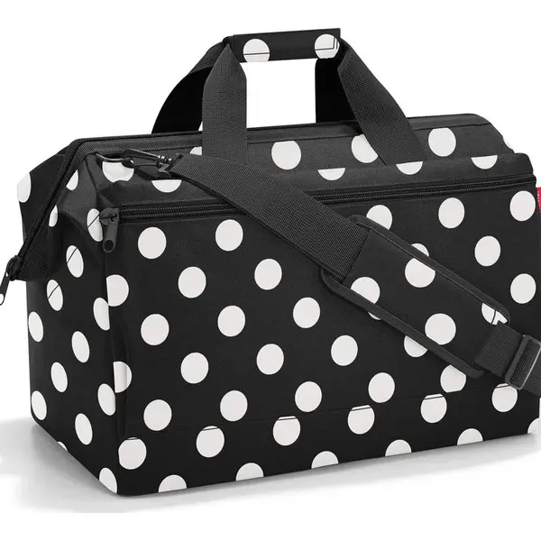 Dámská cestovní taška Reisenthel Allrounder L Pocket Dots White