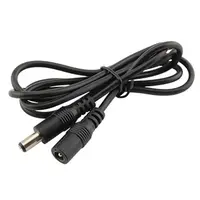Kabel pro LED pásek prodlužovací s konektory DC 5,5 x 2,1mm, vidlice + zásuvka, 100cm