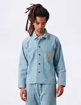 Service Works House Gingham FOH Jacket Blue XXL
