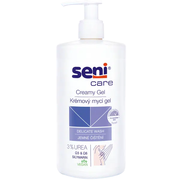 SENI Care Krémový mycí gel s 3% ureou 500 ml