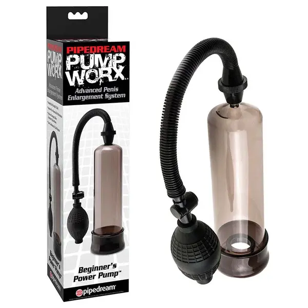 Pipedream Pump Worx Beginner's Power Pump pumpa Čierna