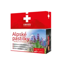 Cemio Alpské pastilky, 40 pastilek
