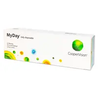 COOPERVISION MyDay Daily Disposable jednodenní 30 čoček, Počet dioptrií: -2,25, Průměr: 14,2, Zakřivení: 8,4, Počet kusů v balení: 30 ks