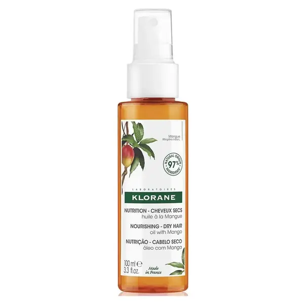 KLORANE Vlasový olej bez oplachování Mango 100 ml