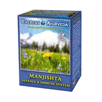 EVEREST AYURVEDA Manjishta ochrana a posílení imunity sypaný čaj 100 g