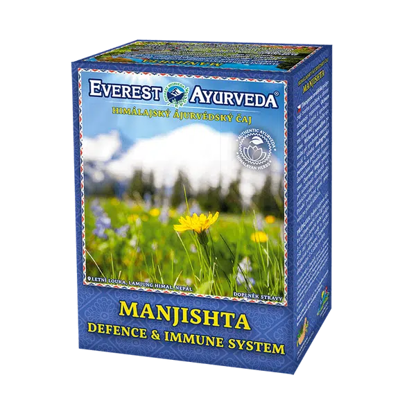 EVEREST AYURVEDA Manjishta ochrana a posílení imunity sypaný čaj 100 g