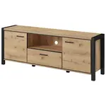Tv stolek Aktiv 41 180 cm dub taurus/černá