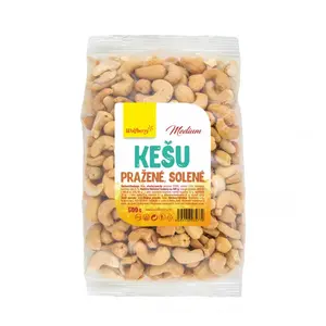 WOLFBERRY Kešu pražené solené Medium 500 g