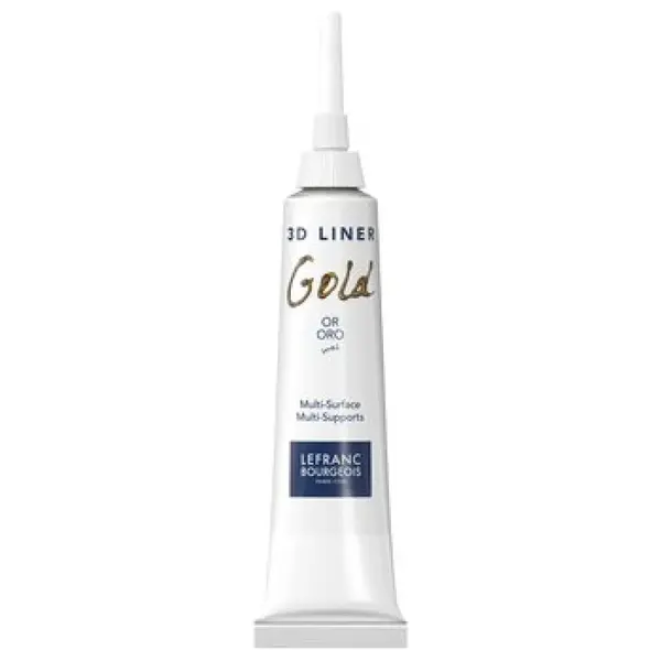 Kontura na sklo L&B 3D liner - Vitrail Pearl White 20 ml