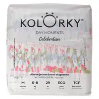 KOLORKY DAY Moments jednorázové EKO plenky M (5-8 kg) 29 kusů