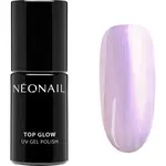 NEONAIL Top Glow gelový vrchní lak na nehty odstín Pearl Effect 7.2 ml