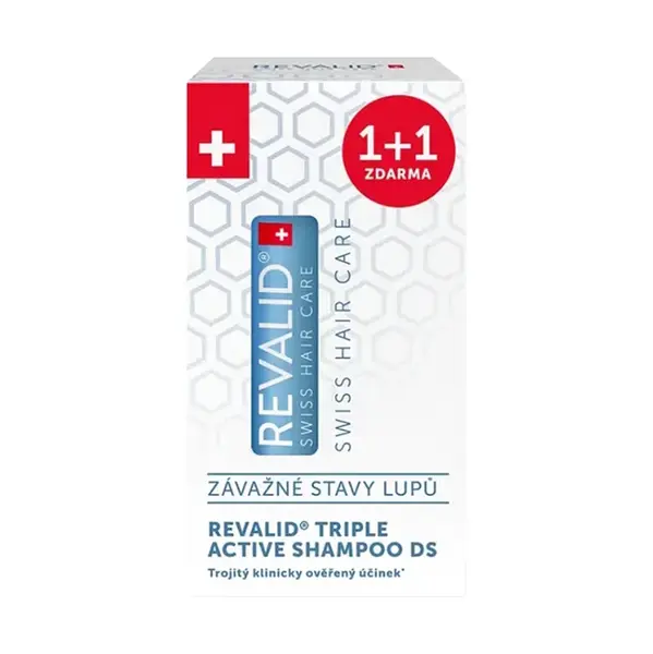 Revalid Triple Active Shampoo DS 150ml 1+1 ZDARMA